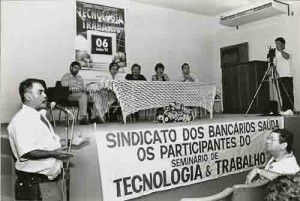 Prestação de Contas 1998 Seminário Ciência e Tecnologia Auditório Sindicato 06/06/98  imagem fotos