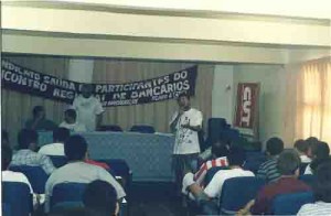 Encontro Regional dos bancários FETEC/NE Fortaleza/ julho – 1998 foto: s/ identificação