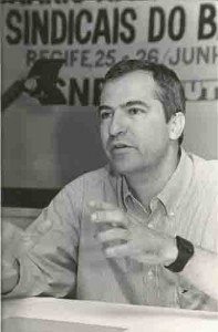 Carlos Augusto Vidotto assessor da CNB/CUT julho/98 economista imagem fotos/ Ivaldo Bezerra
